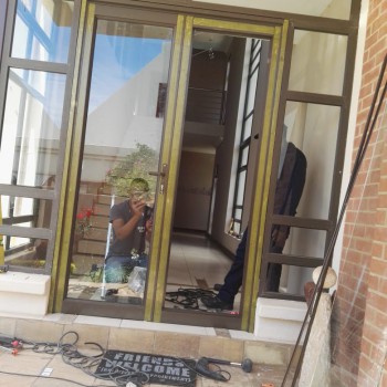 Aluminium Double Door Opus Glass Pty Ltd
